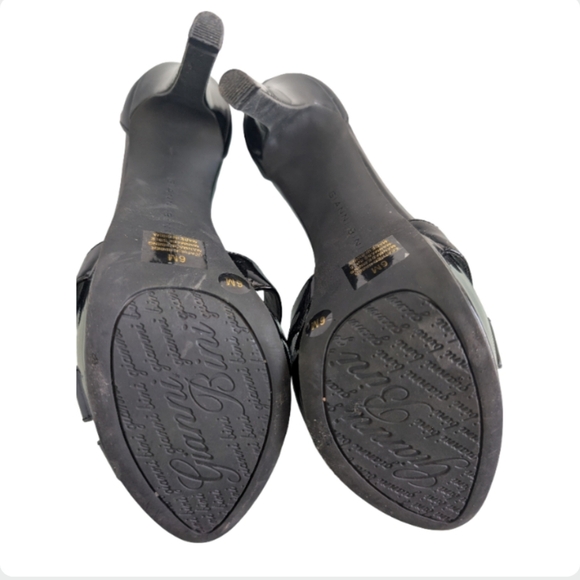 Gianni Bini Heleena Patent Platform Heels Size 6 - Picture 8 of 16